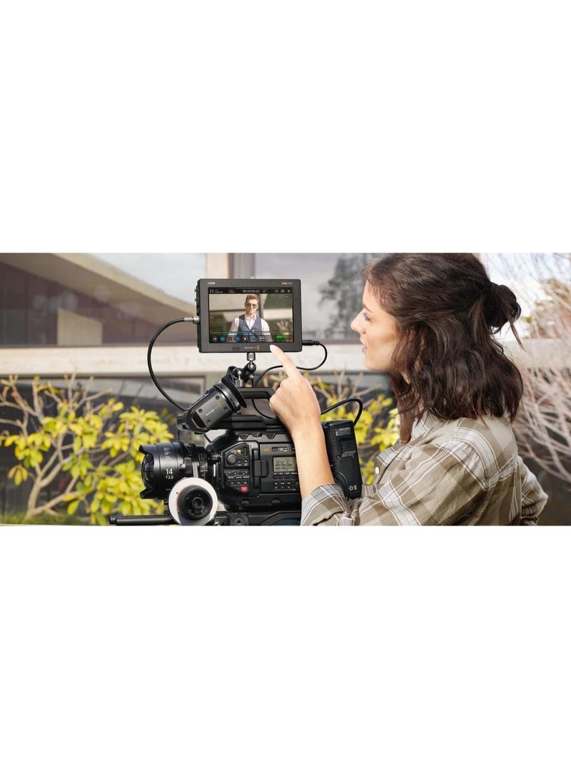 Blackmagic Design Video Assist 7 Inch 12G-SDI HDMI HDR Recording Monitor Professional Field Monitor for Camera Videography and Film Production - Image 2